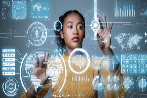 Webinars image 39 (name woman screen tapping)