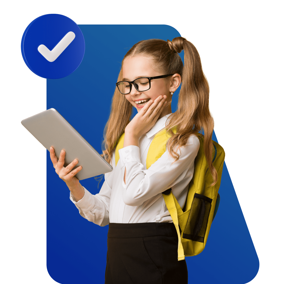 Applying for College Scholarships image 25 (name 1 Young Girl Pigtails Tablet Check)