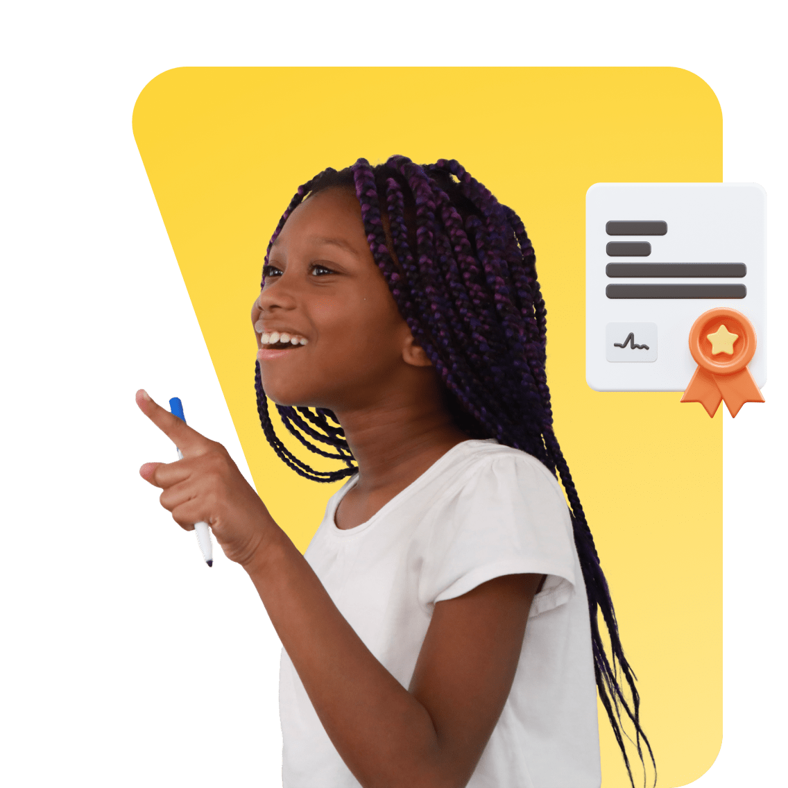 STEM Clubs image 21 (name 1 Young Girl Point Certificate)