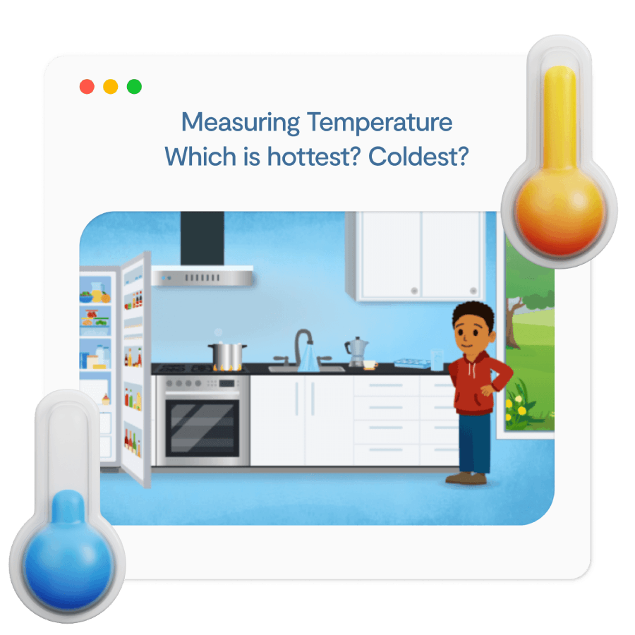 A person using a thermometer to measure the temperature of food in a kitchen setting,