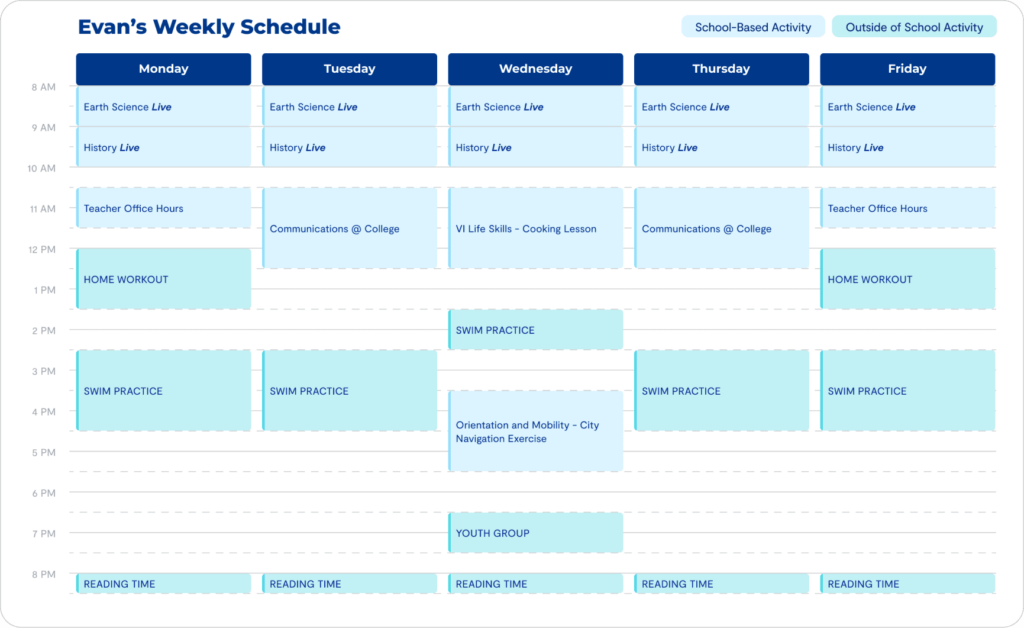 Meet Evan image 24 (name Schedule)