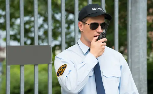 Security and Protective Services Pathway image 23 (name sunglasses walkie talkie security guard)